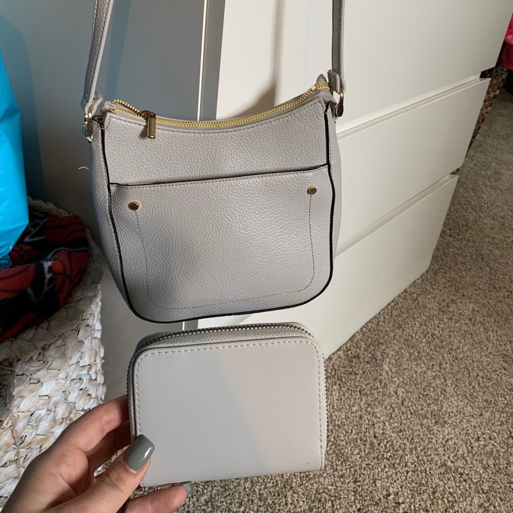 Purse and wallet together